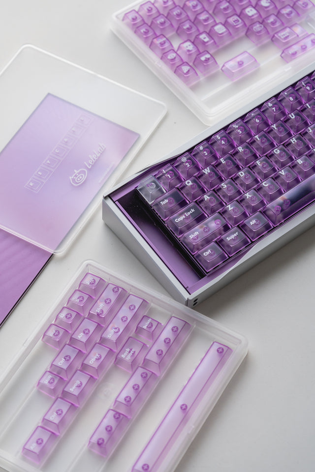 LeleLab Supsup Purple Keycap Set