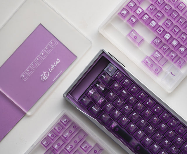LeleLab Supsup Purple Keycap Set