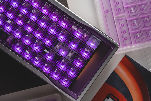 LeleLab Supsup Purple Keycap Set