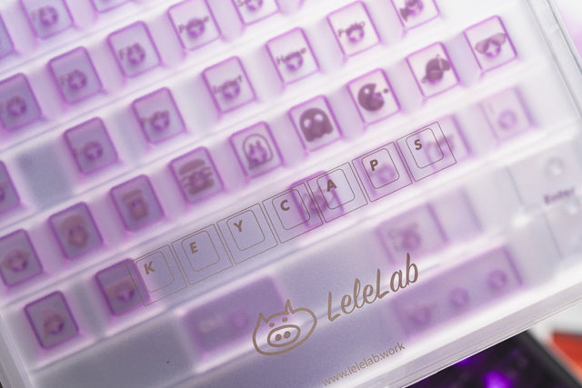 LeleLab Supsup Purple Keycap Set
