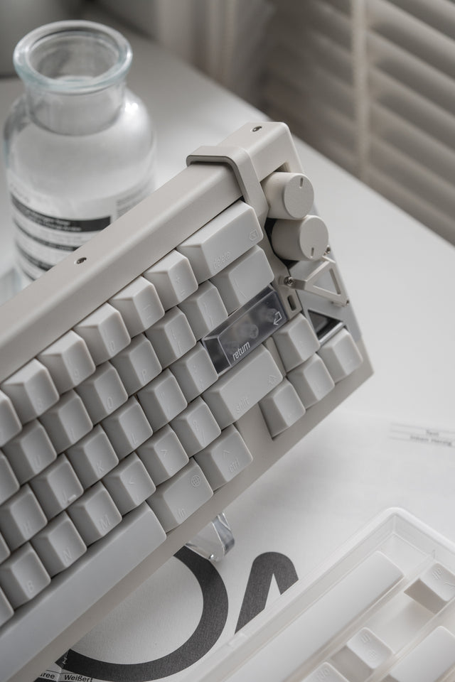LeleLab Hokkaido White Keycap Set