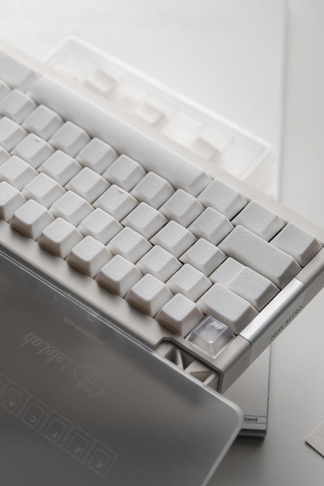 LeleLab Hokkaido White Keycap Set