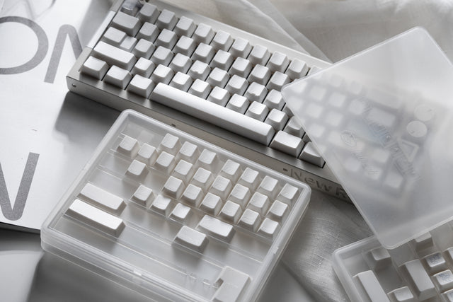 LeleLab Hokkaido White Keycap Set