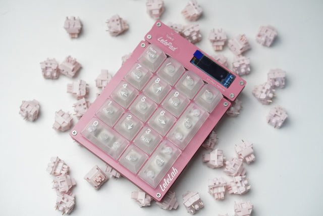 Lelepad Custom Numpad/Macropad Hotswappable Keyboard