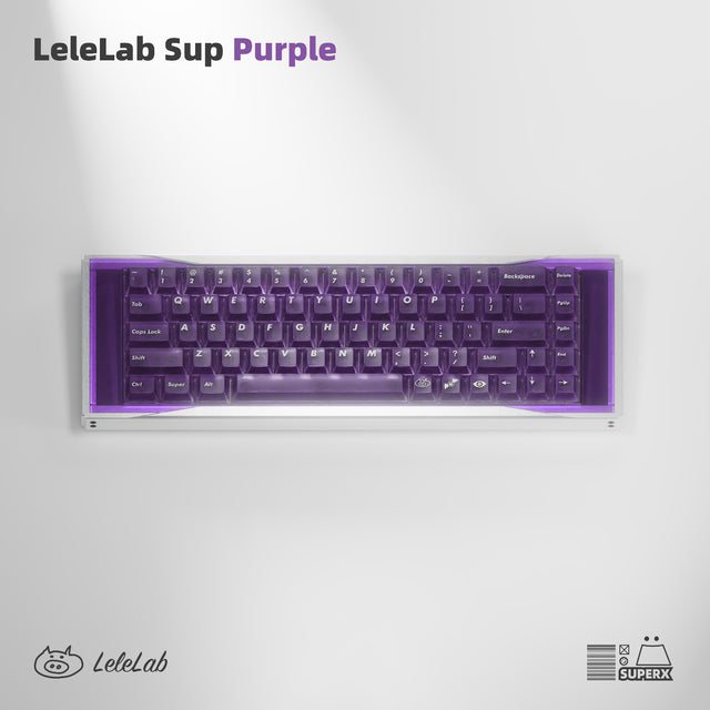 LeleLab Supsup Purple Keycap Set