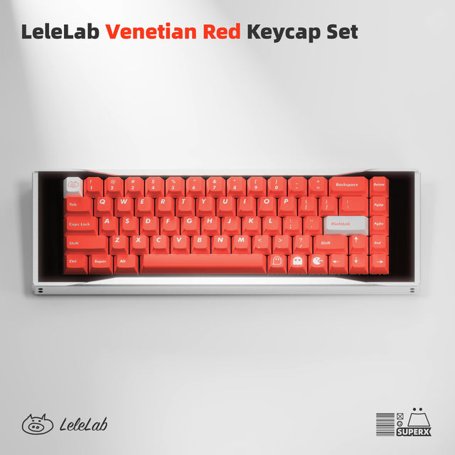 LeleLab Venetian Red Keycap Set